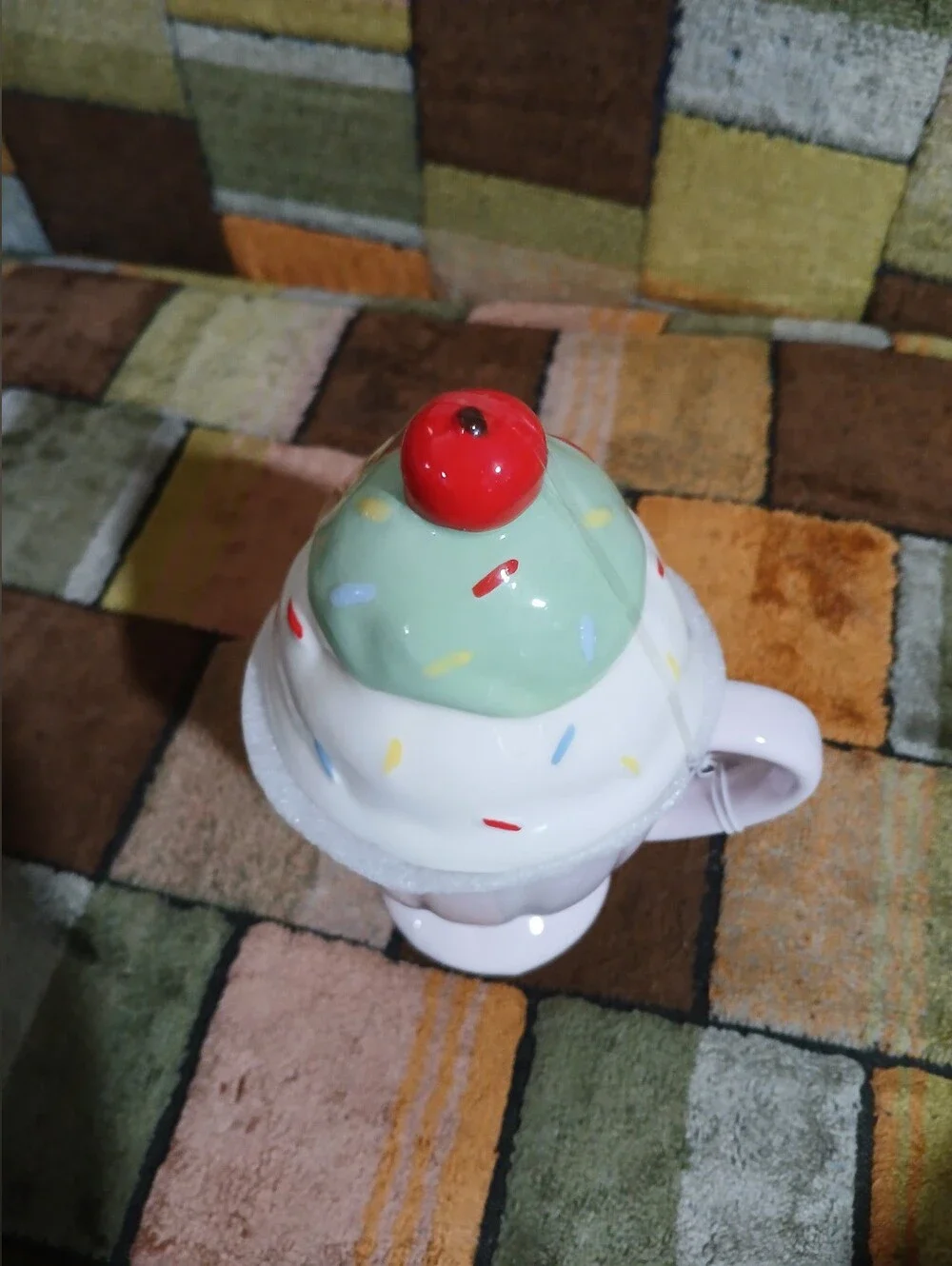 Ice Cream Sundae Ceramic Mug